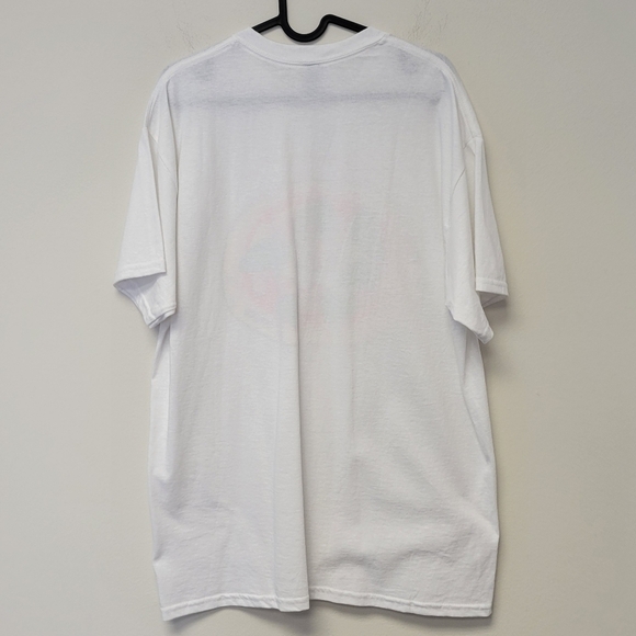 Sanrio Gudetama Pizza Graphic T-shirt White L - Picture 3 of 7